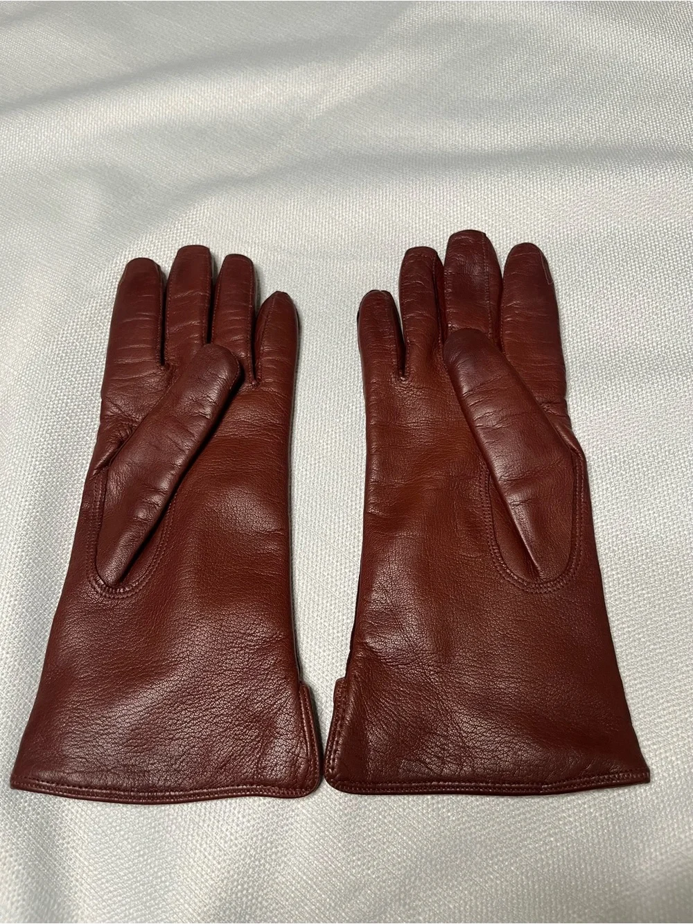 Coach driving gloves